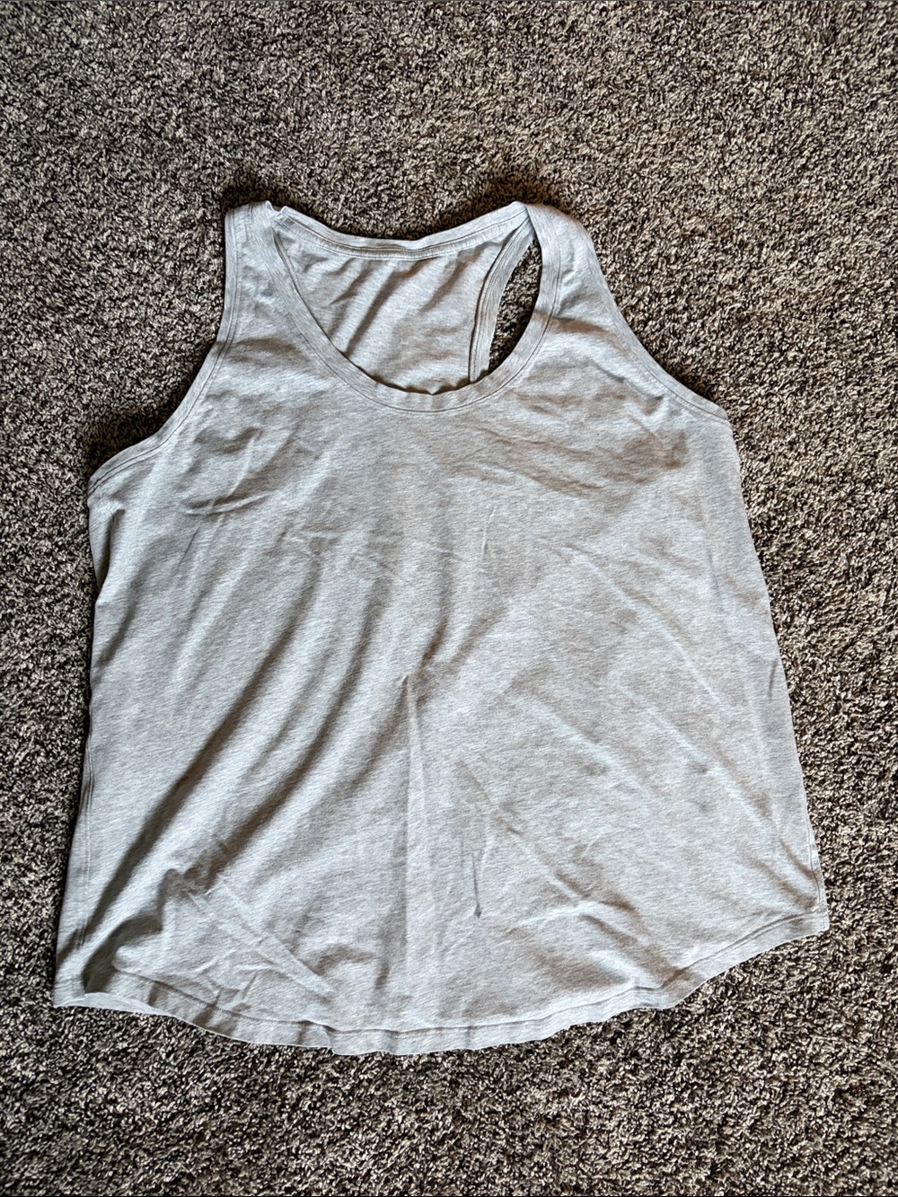 Lululemon Love Racerback Tank Gray Size 18
